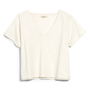Madewell Setlist Boxy V-Neck Tee Shirt